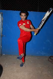 Naman Shaw poses for the Shoot for the New Season of Box Cricket League