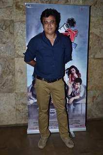 Manu Rishi Chadha poses for the media at the Special Screening of Ekkes Toppon Ki Salaami