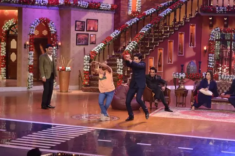 Vivaan Shah shakes a leg with a fan on Comedy Nights with Kapil