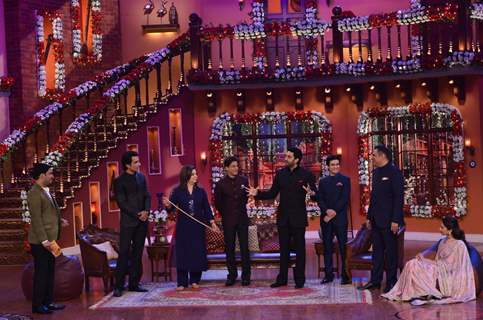 Happy New Year Team on Comedy Nights with Kapil