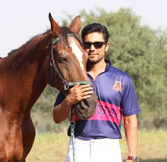 Randeep Hooda at the Launch of his Polo Team in Jaipur