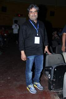 Vishal Bharadwaj poses for the media at the 16th MAMI Film Festival