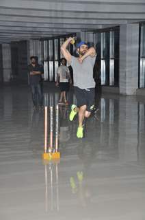 Karan Tacker snapped during the practice session