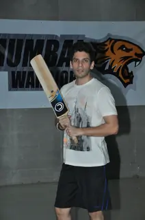 Vipul Gupta snapped during the practice session