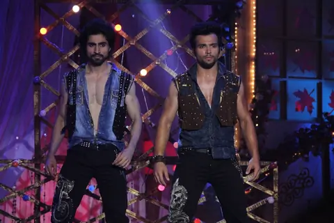 Harshad Chopra and Rithvik Dhanjani performing on Dilwalon Ki Diwali