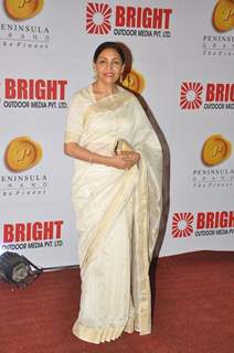 Deepti Naval at the Bright Outdoor Advertising Party