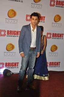 Ranbir Kapoor was at the Bright Outdoor Advertising Party