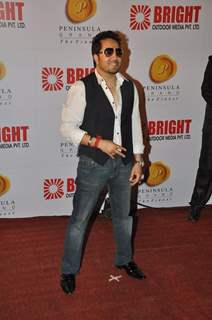 Mika Singh at the Bright Outdoor Advertising Party