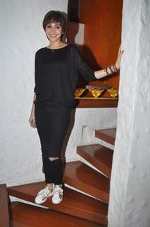 Anushka Sharma poses for the media at the 4th Poster Launch of P.K