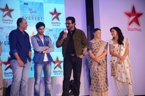 Milind Gunaji talks about the show at the Launch of Everest