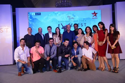 Cast at the Launch of Everest