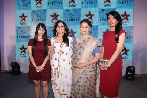 Cast of Everest poses for the media at the Launch