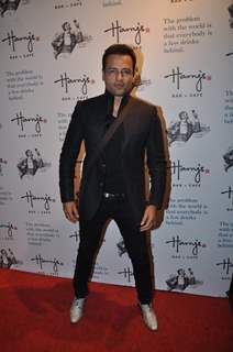 Rohit Roy at the Launch of Harry's Cafe