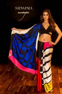 Ileana D'Cruz walks the ramp at Satya Paul Show in Dubai