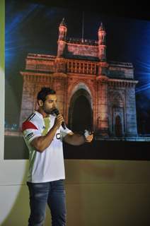 John Abraham addresses the Launch of HTC Mobile