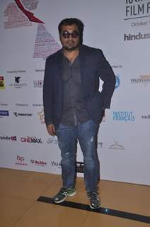 Anurag Kashyap poses for the media at the 16th MAMI Film Festival Day 5