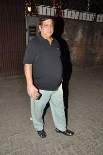 David Dhawan snapped at Private Diwali Bash