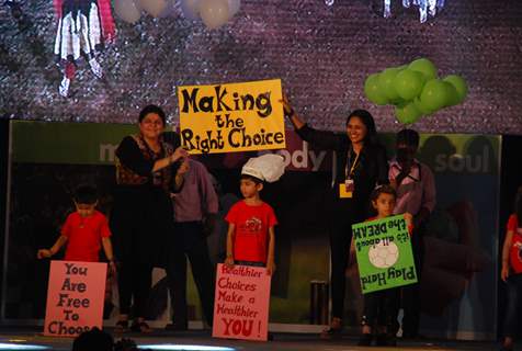 JBCN International School students perform a special dance at East Meets West Carnival 2014