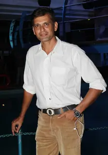 Sameer Dharmadhikari poses for the media at the Pyaar Vali Love Story Look Launch
