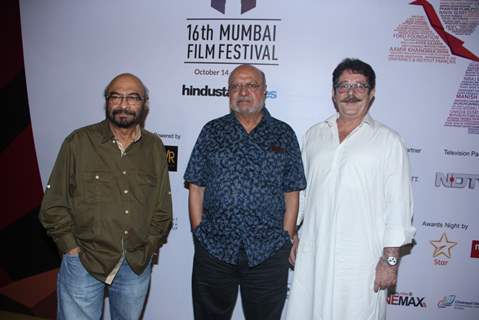 Govind Nihalani, Shyam Benegal and Kunal Kapoor at the 16th MAMI Film Festival Day 7