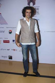 Imtiaz Ali poses for the media at the 16th MAMI Film Festival Day 7