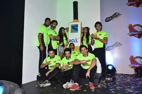 Team Mumbai Warriors at the BCL Press Conference