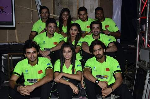 Team Mumbai Warriors at the BCL Press Conference