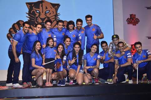 Team Chandigarh Cubs at the BCL Press Conference