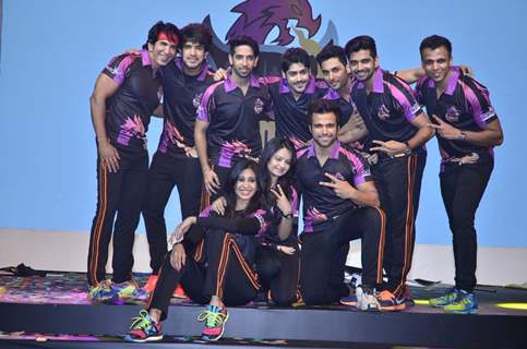 Team Delhi Dargons at the BCL Press Conference