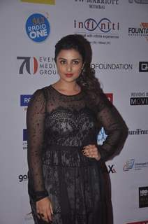 Parineeti Chopra poses for the media at the Closing Ceremony of 16th MAMI Film Festival