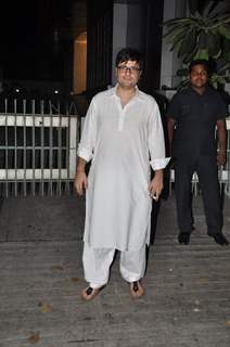 Goldie Behl poses for the media at Diwali Bash in Bandra