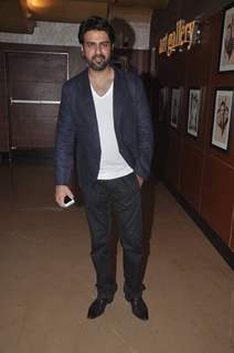 Harman Baweja poses for the media at the Trailer Launch of Chaar Sahibzaade