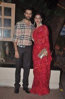 Apurva Agnihotri and Shilpa Saklani at Ekta Kapoor's Diwali Party