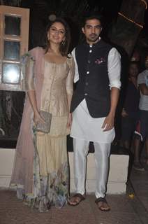 Huma Qureshi and Saqib Salim at Ekta Kapoor's Diwali Party