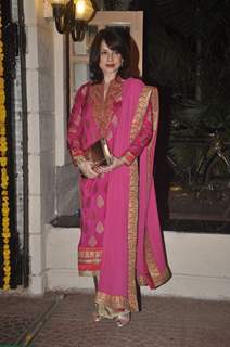 Neelam Kothari was seen at Ekta Kapoor's Diwali Party