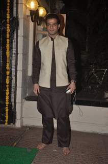 Karan Patel was seen at Ekta Kapoor's Diwali Party