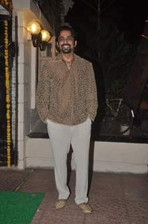 Anuj Saxena was seen at Ekta Kapoor's Diwali Party