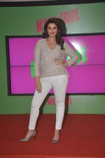 Parineeti Chopra poses for the media at the Song Launch of Kill Dil