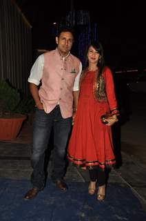 Parvin Dabas and Preeti Jhangiani at a Diwali Party
