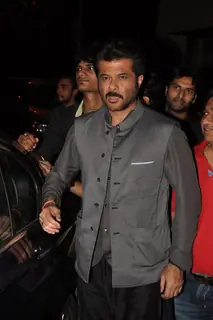 Anil Kapoor was snapped at Aamir Khan's Diwali Bash