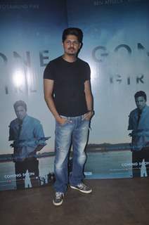 Vishal Malhotra poses for the media at a Screening at Light box
