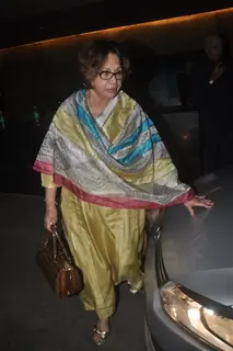 Helen was snapped at a Screening at Light box