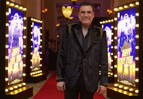 Boman Irani was at the World Premiere of Happy New Year in Dubai