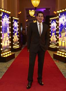 Dino Morea was seen at the World Premiere of Happy New Year in Dubai