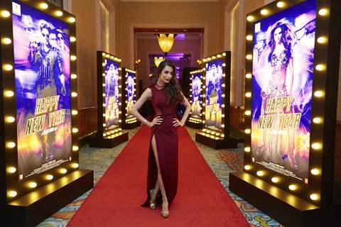 Malaika Arora Khan was seen at the World Premiere of Happy New Year in Dubai