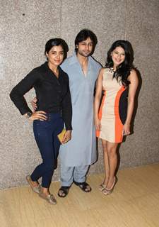 Richa Sony, Shaleen Bhanot and Poonam Preet at a special art preview