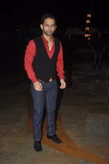 Rahul Vaidya poses for the media at the Launch of KKR's Box Office Website