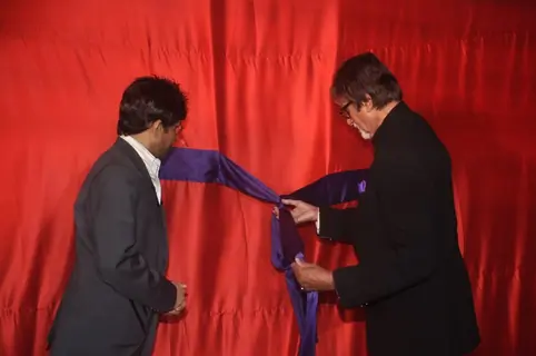 Amitabh Bachchan inaugurates KKR's Box Office Website