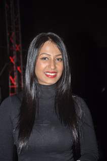 Kashmira Shah poses for the media at a Dance Competition