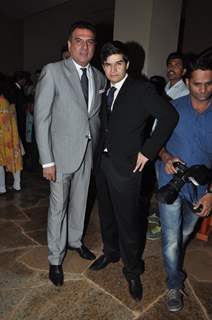 Boman Irani and Vivaan Shah at the Song Launch of Happy New Year